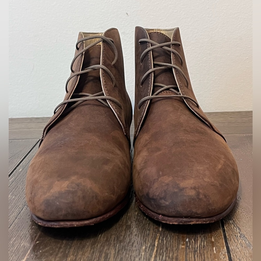 Nisolo Brown Leather Chukka Boots Womens size 9 - Picture 2 of 9
